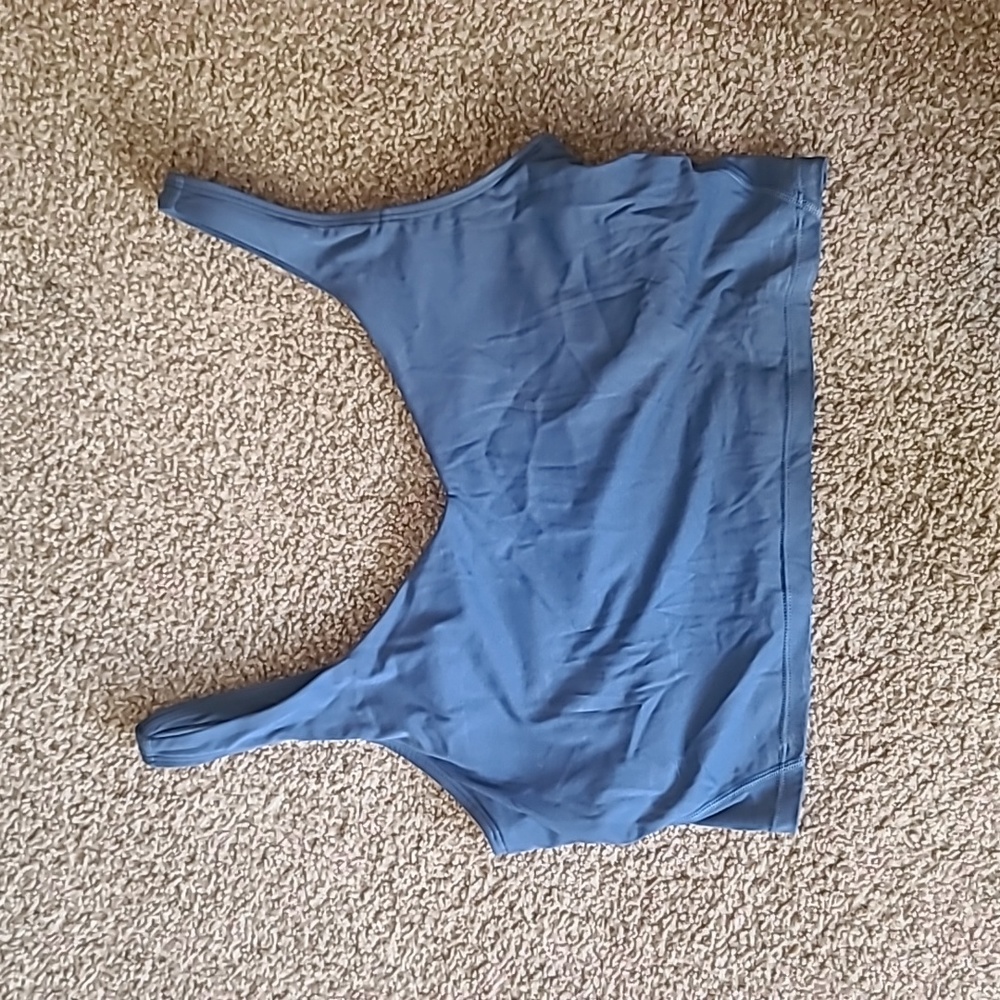 Blue halara top